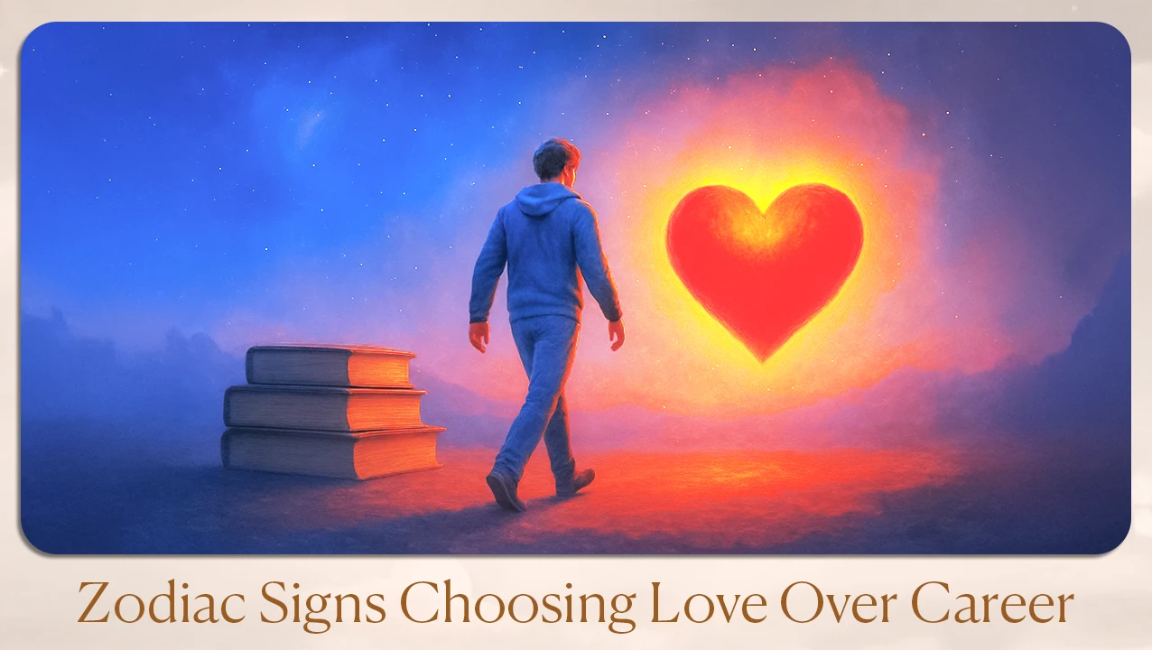 Zodiac Signs Choosing Love Over Career